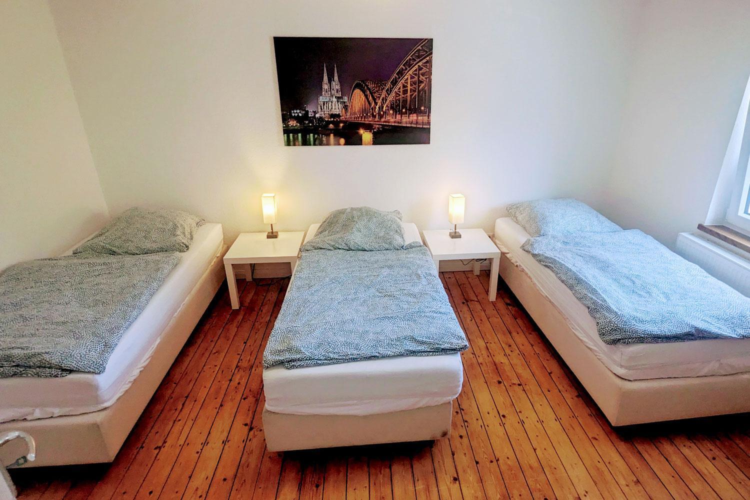 Apartment Koeln Weidenpesch Bagian luar foto